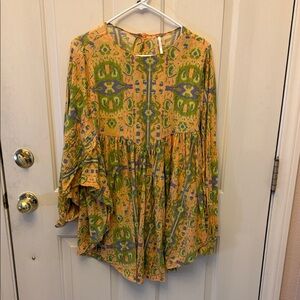 Free People Multicolor Bohemian Tunic